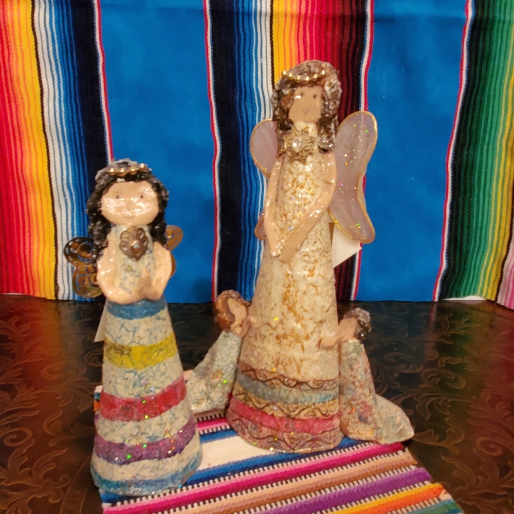 Angels - Paper Mache - by NM artist